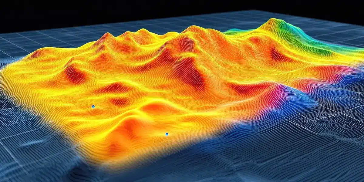 Rilievo geologico in 3D di una collina a Bologna